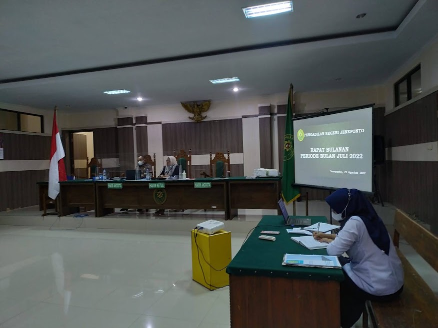 Rapat Bulanan Periode Juli 2022